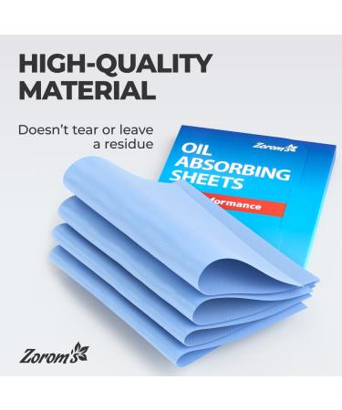 High-Performance Oil Blotting Sheets for Face - 3 Pack (150 Sheets) - Ideal for Oily Skin - Makeup Friendly Blotting Paper - Buy Online on SooperMarket.com