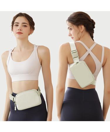 Joysoda 40 Inch Adjustable Fanny Pack Belt Bag - Unisex Beige Belt Bag for On-the-Go Style - Buy Online on SooperMarket.com
