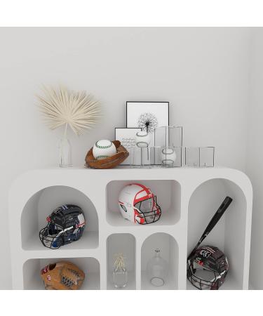 VOLEAAR 6 Pack Baseball Display Case - UV Protected Acrylic Cube Holder for Autograph Memorabilia - Official Size Baseball Display Box - Buy Online on SooperMarket.com