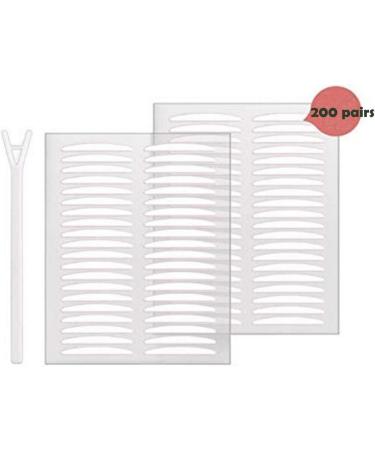 80 Pairs Double Eyelid Paste Invisible Self-Adhesive Double Sided Double Eyelid Tape Sticker with Y Fork-Self-Adhesive Double Eyelid Stickers - Buy Online on SooperMarket.com