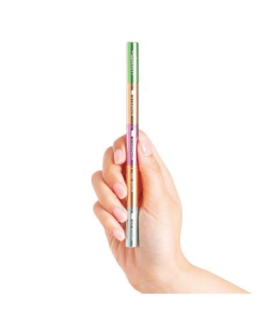 4-in-1 Stackable Travel Makeup Brush Set | Multi-functional Beauty Essential for On-the-Go - Buy Online on SooperMarket.com