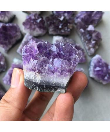 Natural Crystal 1PC 120-300g Natural Dream Amethyst Quartz Crystal Cluster Specimen Power Stone Crystal HOMEZHOU (Size : 70-80g) - Buy Online on SooperMarket.com