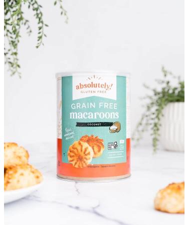 Absolutely Gluten Free Coconut Macaroons 10 oz (2-pack) - Grain, Dairy, and Soy Free - Buy Online on SooperMarket.com