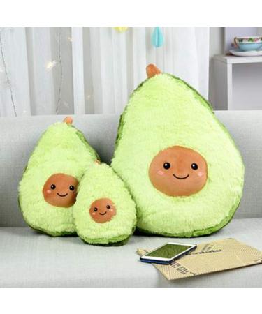 RAINBEAN Avocado Plush Toy Mini Cute Pillow 15.74 Inches - Soft Fruit Stuffed Cushion Doll for Bedroom Decor - Perfect Gift for Kids, Friends, Boys, Girls - Christmas/Birthday/Valentine - Buy Online on SooperMarket.com