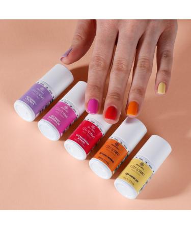 alessandro Striplac Peel or Soak - Sweet Sorbets - Raspberry Affairs - Vegan - LED Nail Polish in Red Pink - For Perfect Nails in 15 Minutes 5 ml - Buy Online on SooperMarket.com