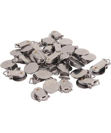30 Metal Pacifier Clips Durable Baby Clip Holders for Bibs Toy Attachments & Bed Sheets | International Shipping - Buy Online on SooperMarket.com