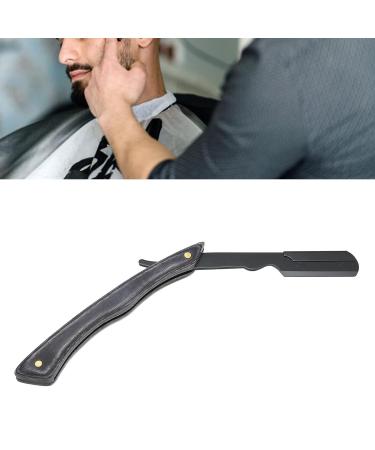 Beard Blade Holder - Professional Foldable Manual Beard Trimmer | Stainless Steel Straight Edge for Precision Shaving - Buy Online on SooperMarket.com