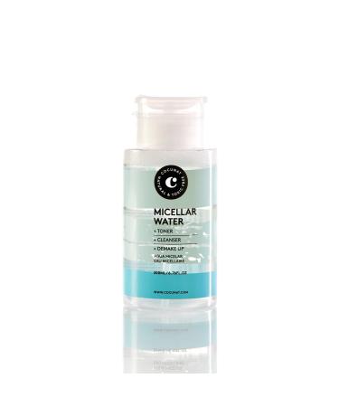 COCUNAT | Micellar Water 3-in-1 | Cleans Tones and Removes Make-Up | Made with Aloe Vera & Lavender | For Sensitive and All Skin Types | Silicone-Free & Paraben-Free | 200 ml