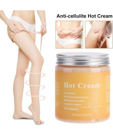 Organic Anti Cellulite Cream 250g for Skin Tightening and Fat Burning - Buy Online on SooperMarket.com
