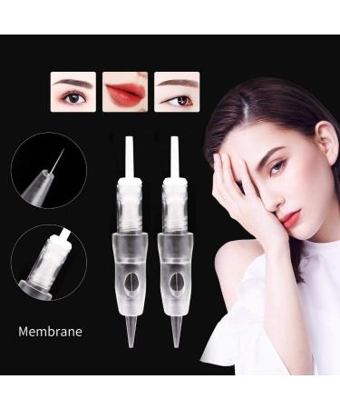 10PCS M3 Needle Cartridge with Safety Membrane for Intelli i2 Lady Arrow & Meraki Tattoo Brows Machine - 3RL (Pack of 10) - Buy Online on SooperMarket.com