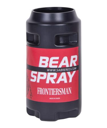 SABRE Frontiersman Bike Holster for Bear Spray, Rugged and Secure, Securely Carry Your Bear Spray When Mountain Biking, Bear Spray NOT Included
