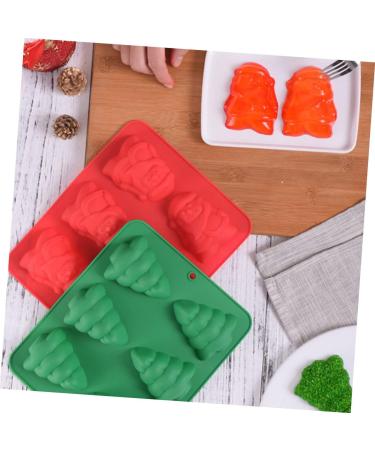 CIYODO Christmas Baking Molds Silicone Molds Gum Paste Molds Tool Trays DIY Handicraft Mold Crafts Fudge - Buy Online on SooperMarket.com