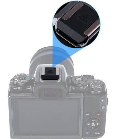 JJC 2 PCS Camera Hot Shoe Cover for Canon EOS R5 R6 RP 7D 6D 5D Mark IV III 1D M50 Rebel T8i T7i T6i SL3 - Black - Buy Online on SooperMarket.com