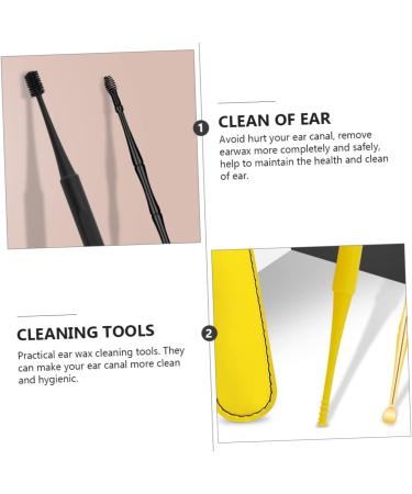 Ear Spoon & Spatula Set for Earwax Removal - 2 Piece Nursing Flash Suit with Syringe, Tweezer & Picks - Buy Online on SooperMarket.com