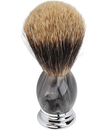 Premium Synthetic Shaving Brush for Men - Harz Bart Aluminum Alloy Grip | Perfect for Salon & Home Use - Buy Online on SooperMarket.com