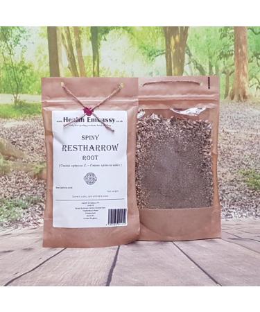 Health Embassy Spiny Restharrow Root Tea | Ononis Spinosa L | Bugrane pineuse Racine Tisane 50g - Buy Online on SooperMarket.com
