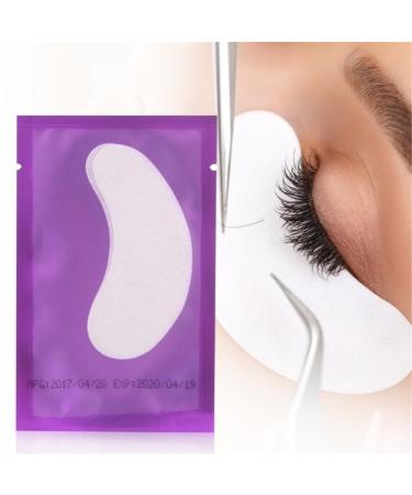 Lint-Free Eye Gel Patches for Lash Extensions - 100 Pack | Under Eye Pads for Eyelash Extension, Eye Mask Beauty Tool - Buy Online on SooperMarket.com