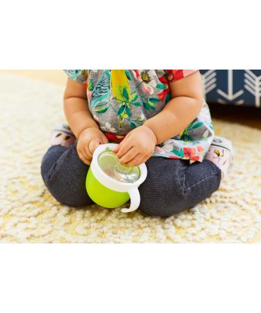 Munchkin Snack Box for Babies & Toddlers | Foldable BPA-Free Snack Cup | Leak-Proof Food Container - 2 Pack (Blue/Green) - Buy Online on SooperMarket.com