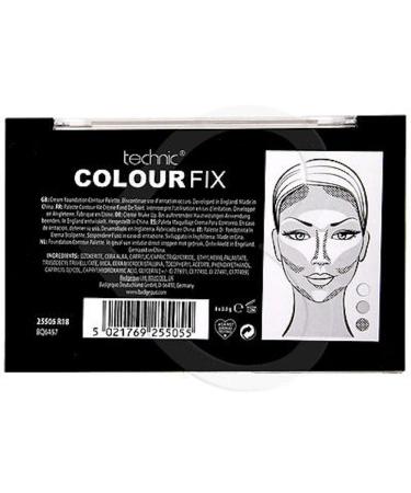 Buy Technic Colour Fix Pressed Powder 8 Colour Contour Palette - International Shipping Available - Buy Online on SooperMarket.com