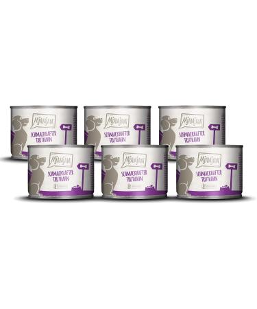 Mjamjam Premium Wet Dog Food - Tasty Turkey with Carrot & Good Turkey with Rice & Zucchini (6 x 200g) - International Shipping Available - Buy Online on SooperMarket.com