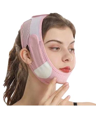 Double Chin Reducer - V Lines Lifting Belt Double Chin Reducer - Face Lifting Belt Chin Strap Facial Slimming Strap Reusable V Lines Belt For Firming Contours Jawlines Shaper