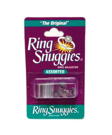 Ring Snuggies Ring Sizer or Assorted Sizes Adjuster Set of Six Per Pack