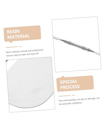NOLITOY Makeup Palette Set - Stainless Steel Mixing & Nail Art Tool | Pro Cosmetology Kit - 12.6x7.5cm Painting Palette for Flawless Foundation & Makeup Application - Buy Online on SooperMarket.com