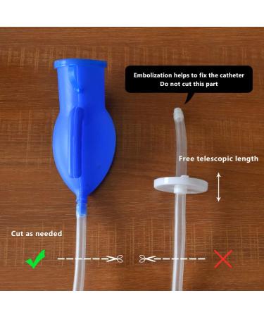 Urinals for men Men's urinal with hand-held portable urine cup 2000 ml urinal bottle catheter male urinals for elderly bedridden hospital beds wheelchair (BLUE) - Buy Online on SooperMarket.com