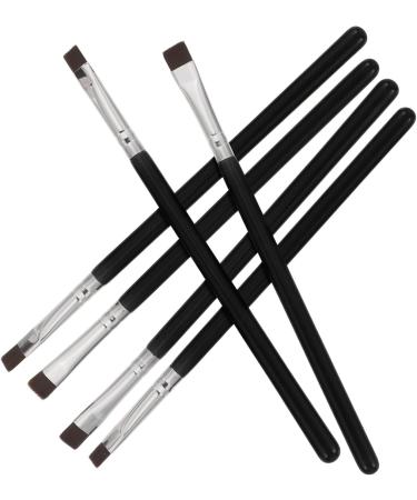 Baluue 30 Pcs Flat Eyebrow Brush Eyeliner Makeup Brush Eyeliner Brush Eye Tool Brush Black Artificial Fiber - Buy Online on SooperMarket.com