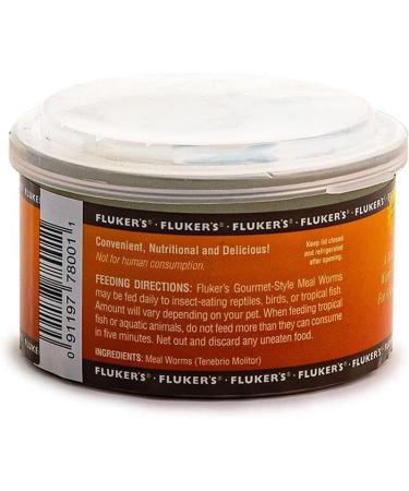 Fluker's Gourmet Canned Mealworms for Reptiles, Fish, Birds, and Small Animals - Buy Online on SooperMarket.com