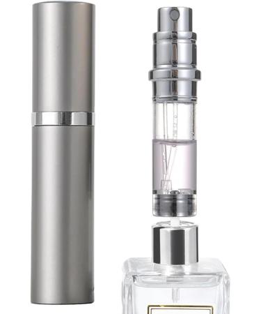 Travel Perfume Atomiser Refillable Underfill Perfume Atomizer Mini Aftershave Empty Spray Bottle Pods Travel Perfume Holder Pocket Travel Toiletries Holiday Essentials For Handbag Traveling (Grey) - Buy Online on SooperMarket.com