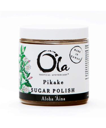 Ola Tropical Apothecary Pikake Sugar Polish with Pure Tropical Oils and Plant Extracts - 11.6 Oz