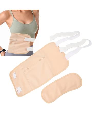 Castor Oil Pack Reusable Castor Oil Wrap for Neck and Waist Adjustable Size