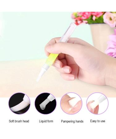 Nail Nutrition Pen Set - 6PCS Cuticle Oil for Repairing Cracked & Dry Cuticles (Mix Flavors) - Buy Online on SooperMarket.com