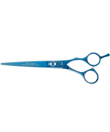 Master Grooming Tools 5200 Blue Titan scissors-high-performance scissors for the grooming of dogs-just 16.5 cm 6.5-inch straight straight