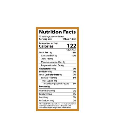 Kevala Organic Toasted Sesame Oil - 8 fl oz (236 ml) | Pure, Natural Flavor - Buy Online on SooperMarket.com