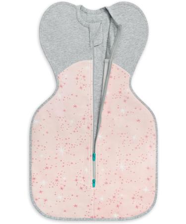Love To Dream Swaddle UP Self-Soothing Baby Sleeping Bag - Light Pink Medium 18-24 Months (6-8.5kg) | Calms Startle Reflex, Promotes Longer Sleep | All Year Round Swaddle for Newborns - North Star Design - Buy Online on SooperMarket.com