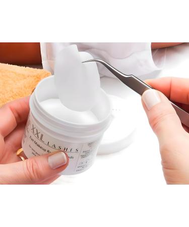 Buy XXL Lashes Protein Remover Pads - Lint-Free Pre-Moistened Makeup Remover for Eyelash & Brow Extensions (75 pcs) - International Shipping Available - Buy Online on SooperMarket.com