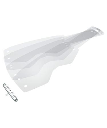 Scott Sports Works Prospect Fury 20 Pack Tear Offs Clear 20Pack