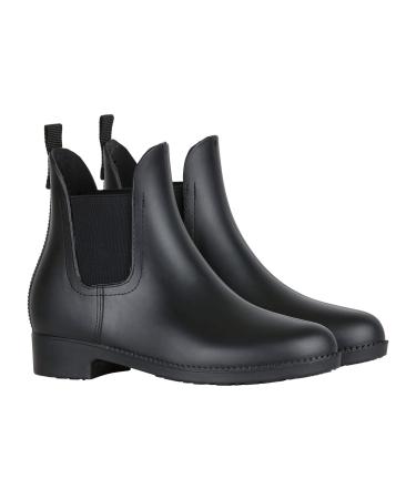 HORZE Bonn Kids Rubber Paddock Boots Black EU 34