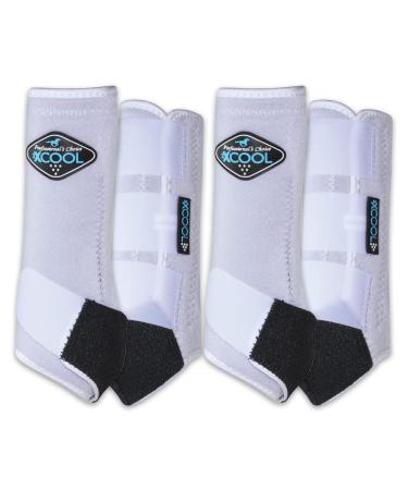 Professional's Choice 2XCOOL Sport Medical Boots 4-Pack L White