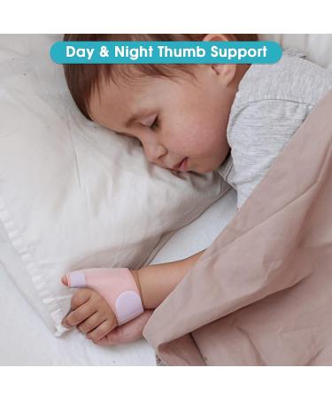 Yosoo Health Gear Baby Thumb Brace - Toddler Finger Guard with Breathable Wrist Band - Infant Thumb Support for Sprain & Fracture - Beige (XS) - Buy Online on SooperMarket.com