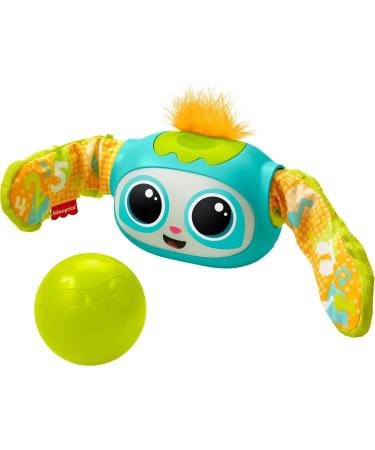 Fisher -Price GJW33 - Rollin 'Rovee interactive friend with four game modes with lights music and exciting activities for children from 6 months (English version)