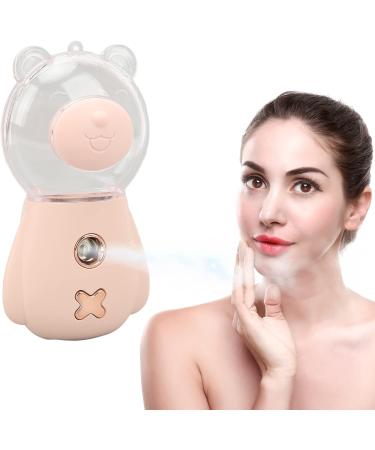 Nano Sprayer Cute Shape DC5V 300ML Moisturizing Skin Nano Mister Handheld 3 Minute Timing with Lanyard for Office Pink - Buy Online on SooperMarket.com