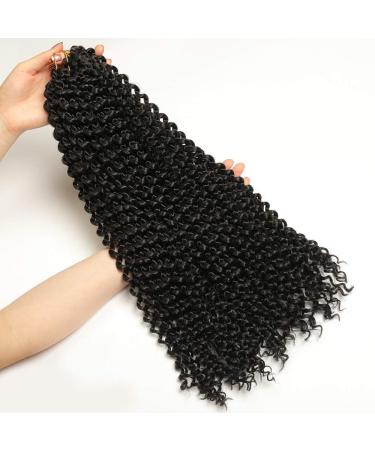 Passion Twist Hair - 6 Packs 18-Inch Braids Extensions for Crochet Hair - Synthetic Faux Locs (1B#) - Economy Package - Buy Online on SooperMarket.com