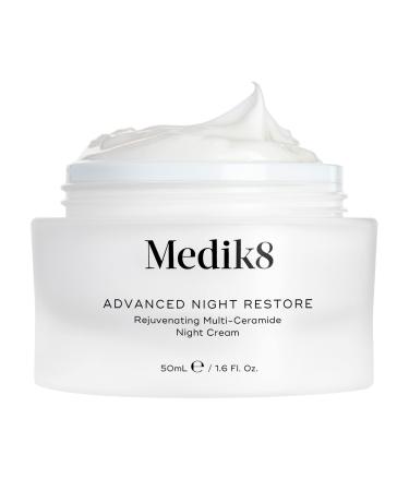 Medik8 Advanced Night Restore - With Optimised Ceramide Complex - Anti-Ageing Cream - Firms Nourishes & Supports Skin Barrier For Overnight Skin Restoration