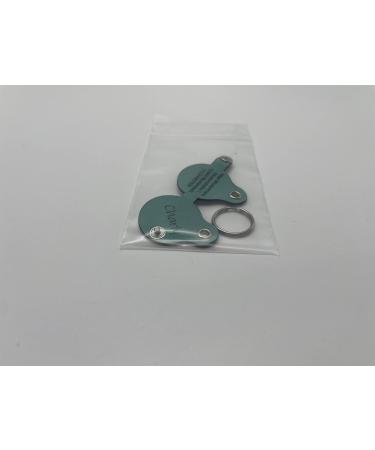 Copter Farm Dog Collars | Engraved Art Leather & Real Leather | Custom Dog ID Tags | Turquoise & Pear Colors - Buy Online on SooperMarket.com