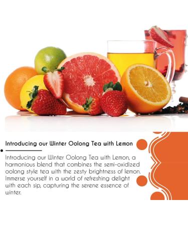 Thames Tea Winter Oolong: Premium Flavoured Loose Leaf Fruit & Herbal Tea Tubebox - Buy Online on SooperMarket.com
