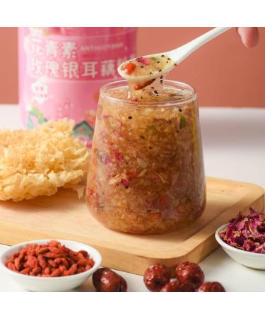 Lotus root powder soup Rose and white fungus soup with lotus root powder Lotus root powder 17.6oz/500g  - Buy Online on SooperMarket.com
