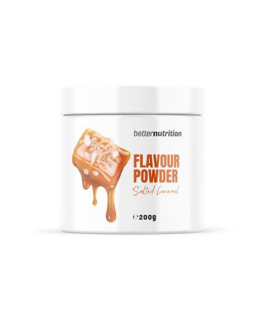 Taste powder |Vegan |calorie -reduced aroma |Flavor powder |Premium Flavor Powder |calorie -reduced aroma |Flavor Powder Zero 200g |Better Nutrition (Salted Caramel)